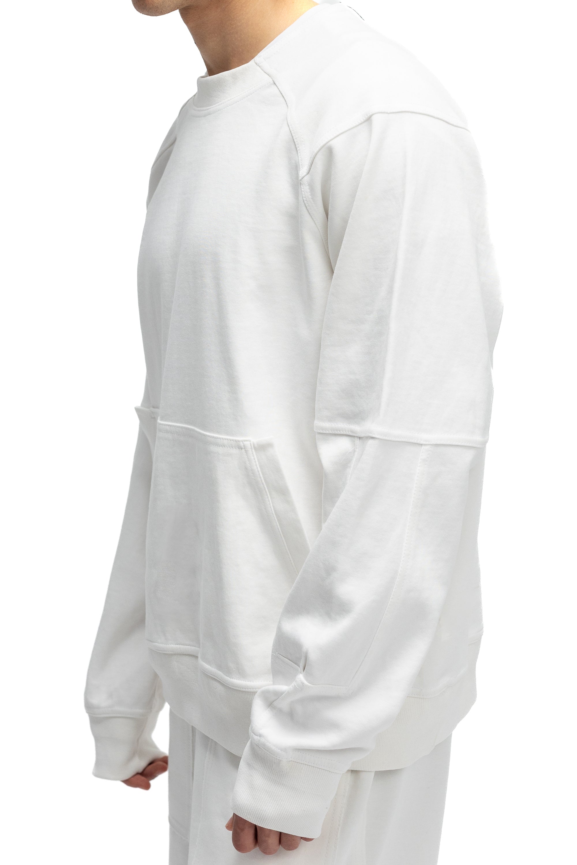 Hanorac Alb Oversized