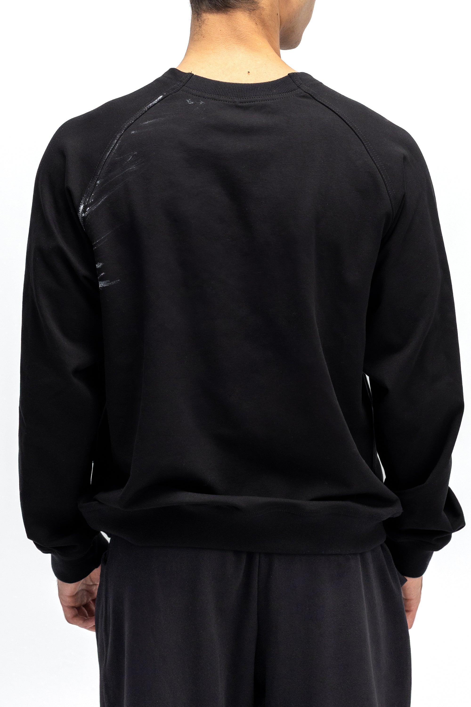 Hanorac Negru Pictat