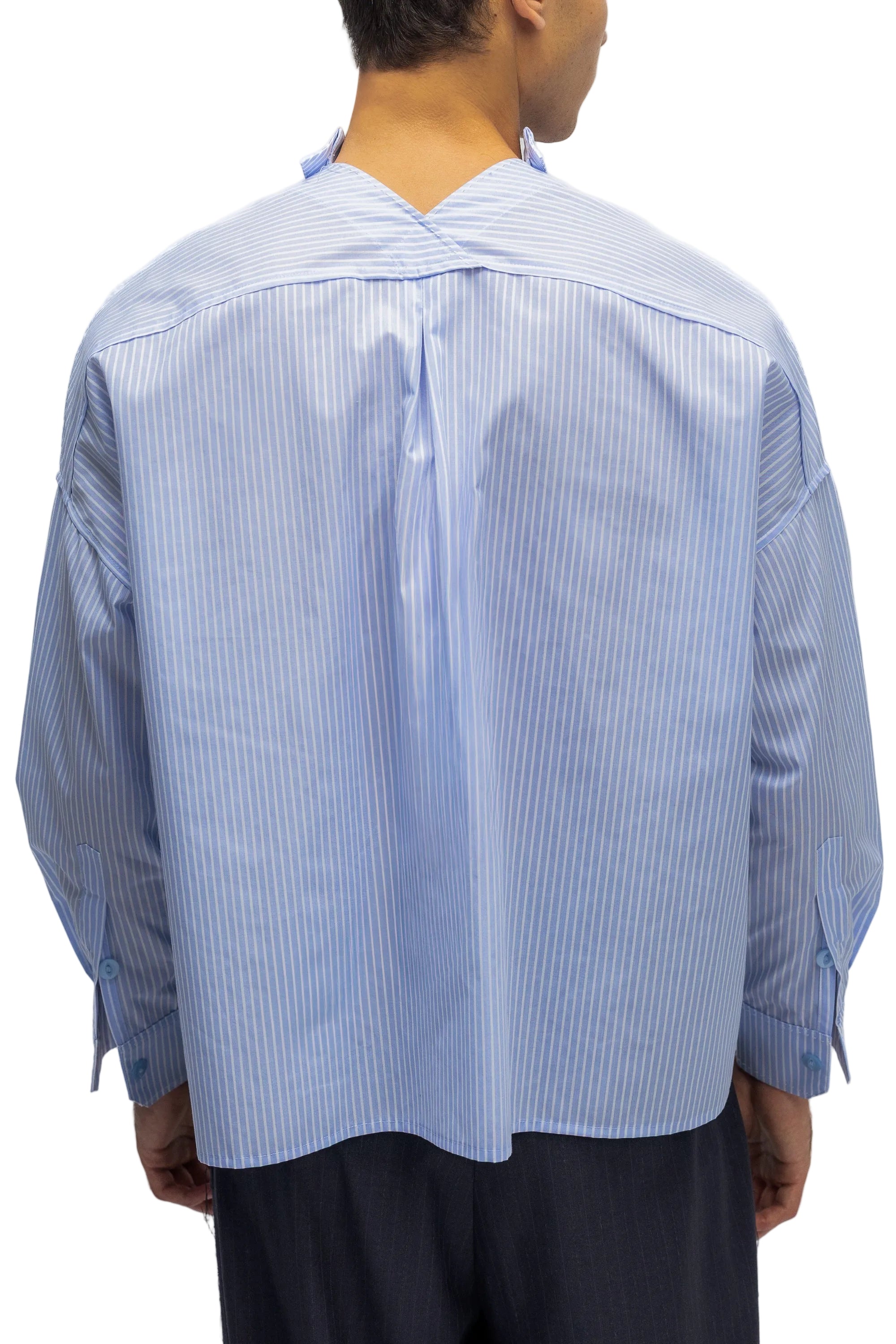 Camasa Oversitze cu Guler Asimetric