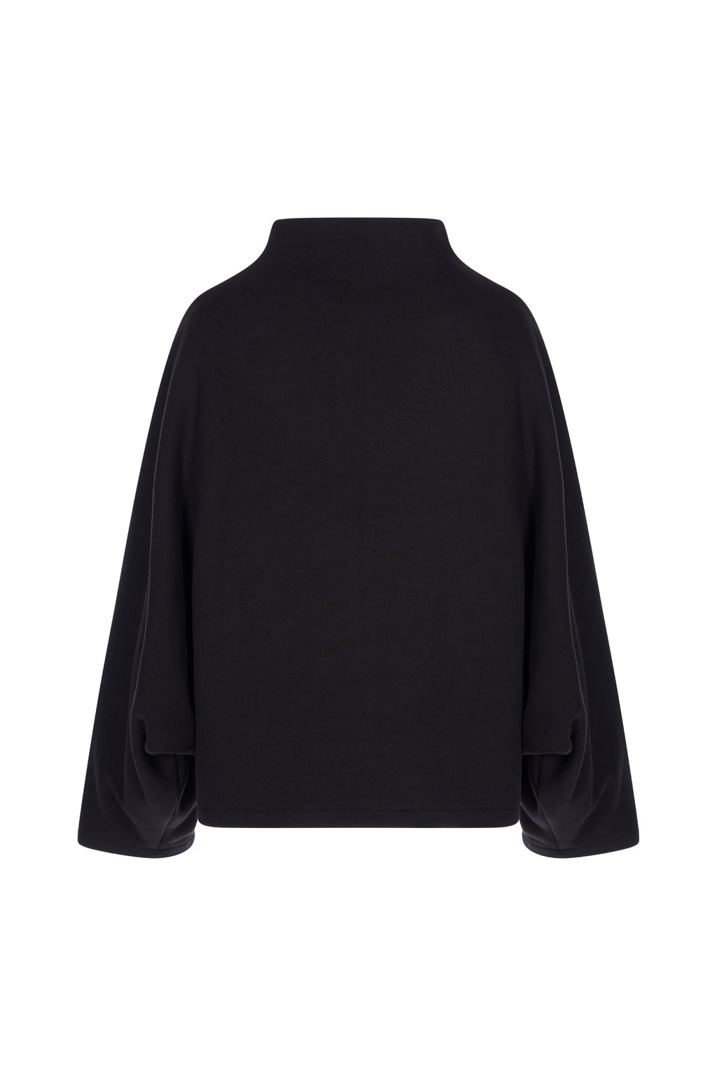 Jacheta cu Guler Inalt si Maneci tip Fluture