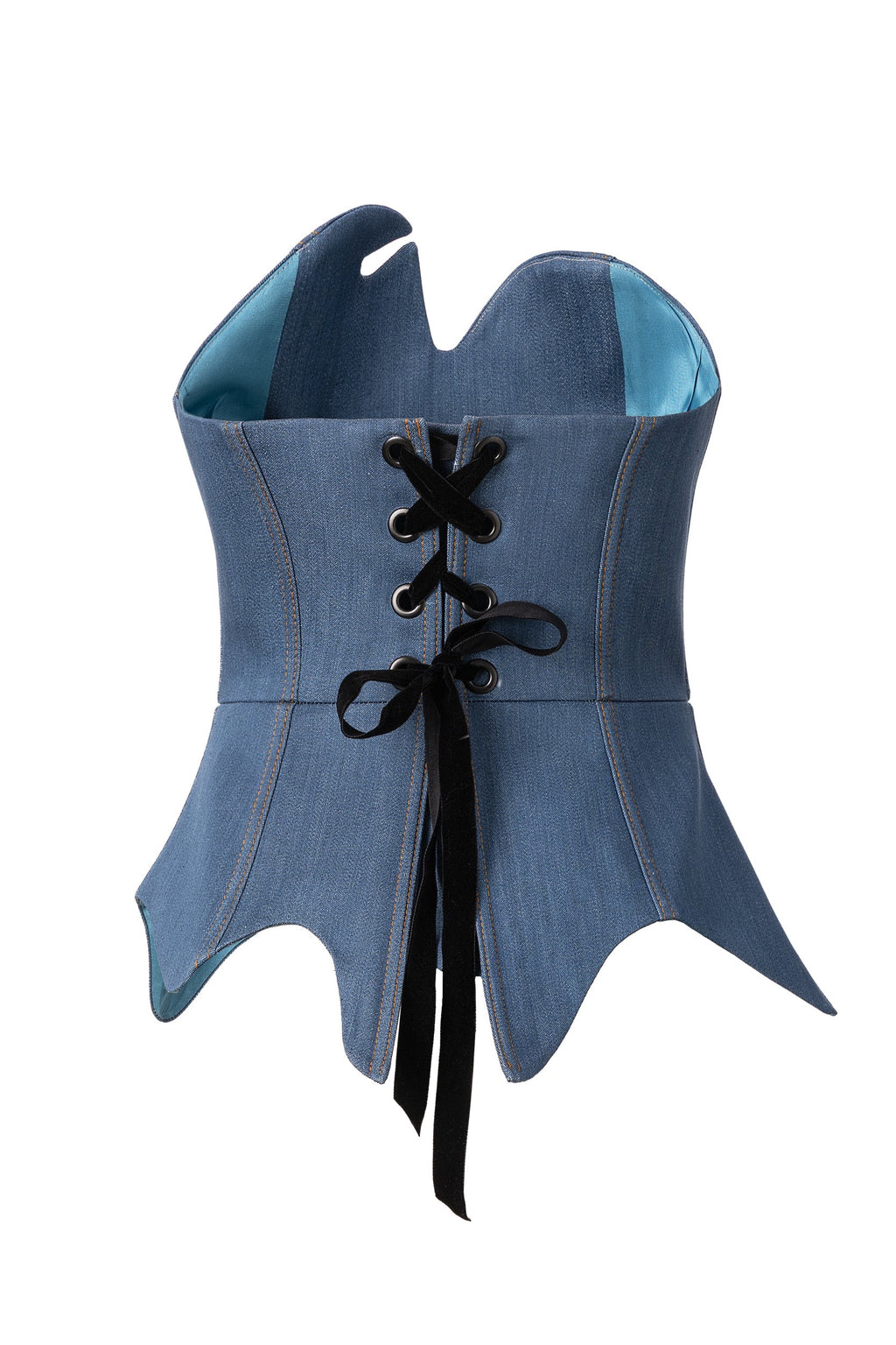 Corset Denim Asimetric