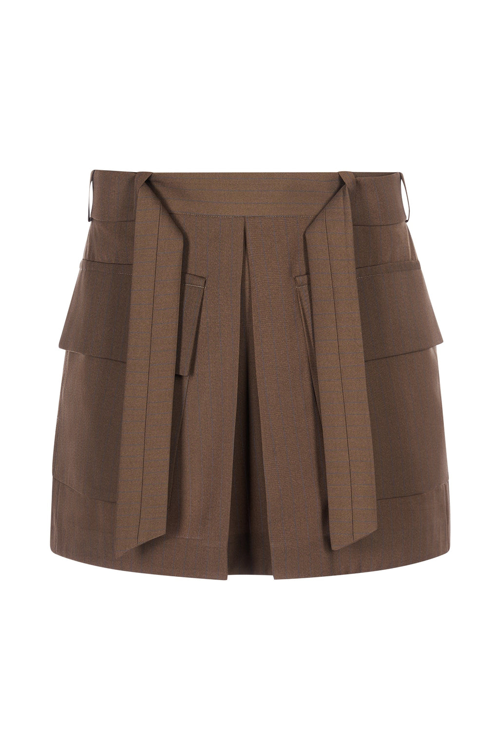 Fusta Mini Maro cu Buzunare Cargo