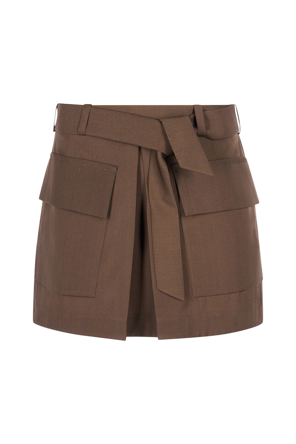 Fusta Mini Maro cu Buzunare Cargo