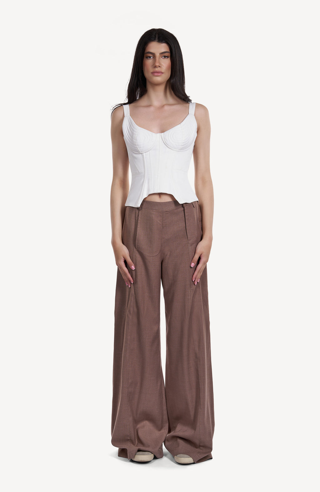 Corset cu Cupe Structurate