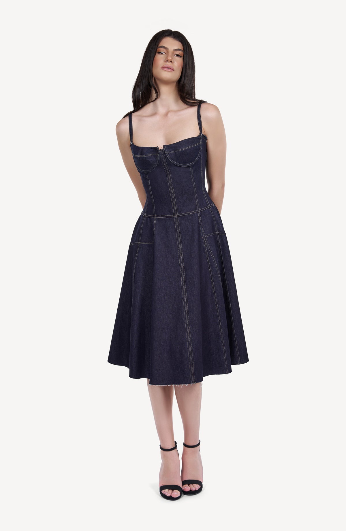Rochie Midi Denim