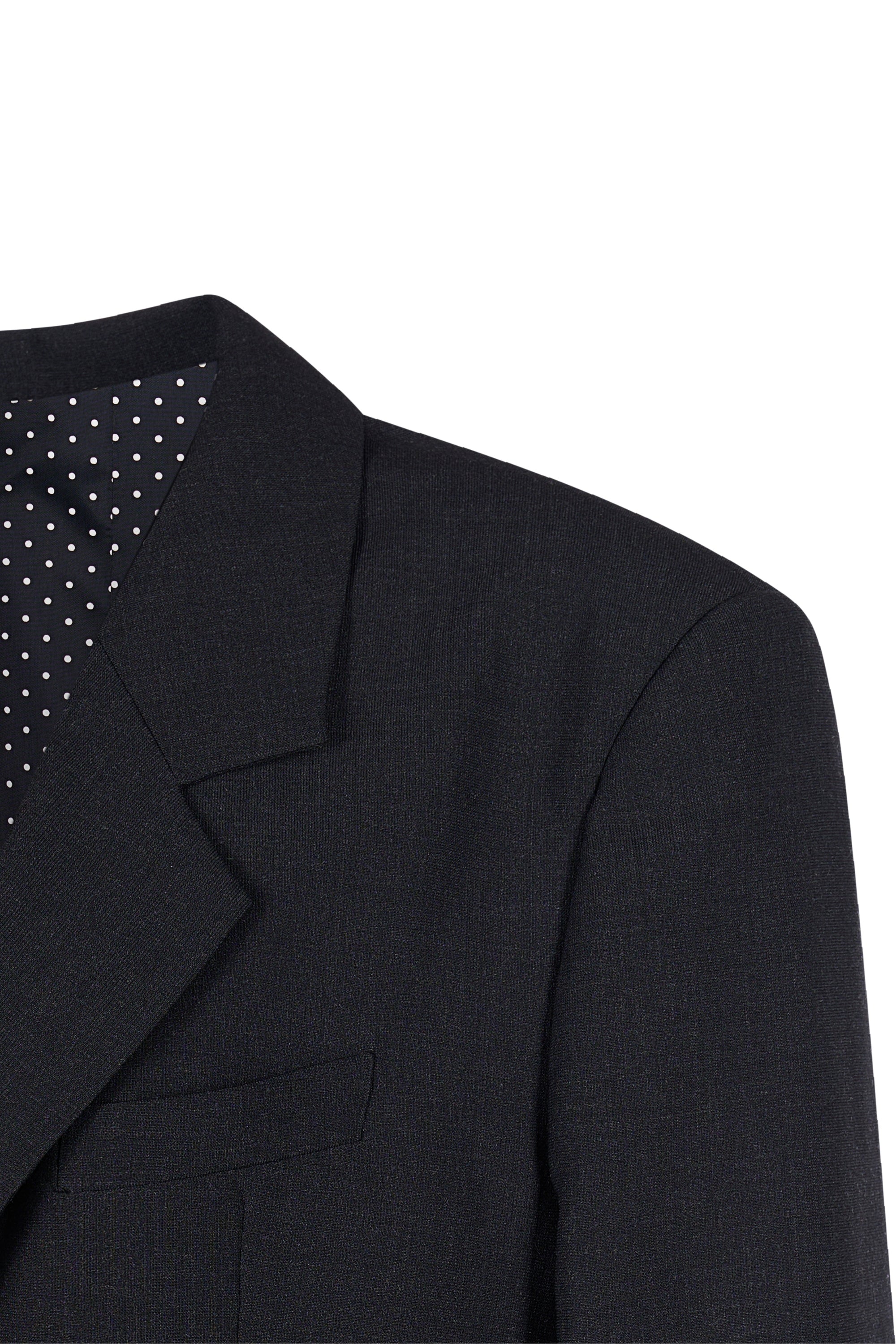 Sacou Gri Inchis Oversized cu Rever Clasic