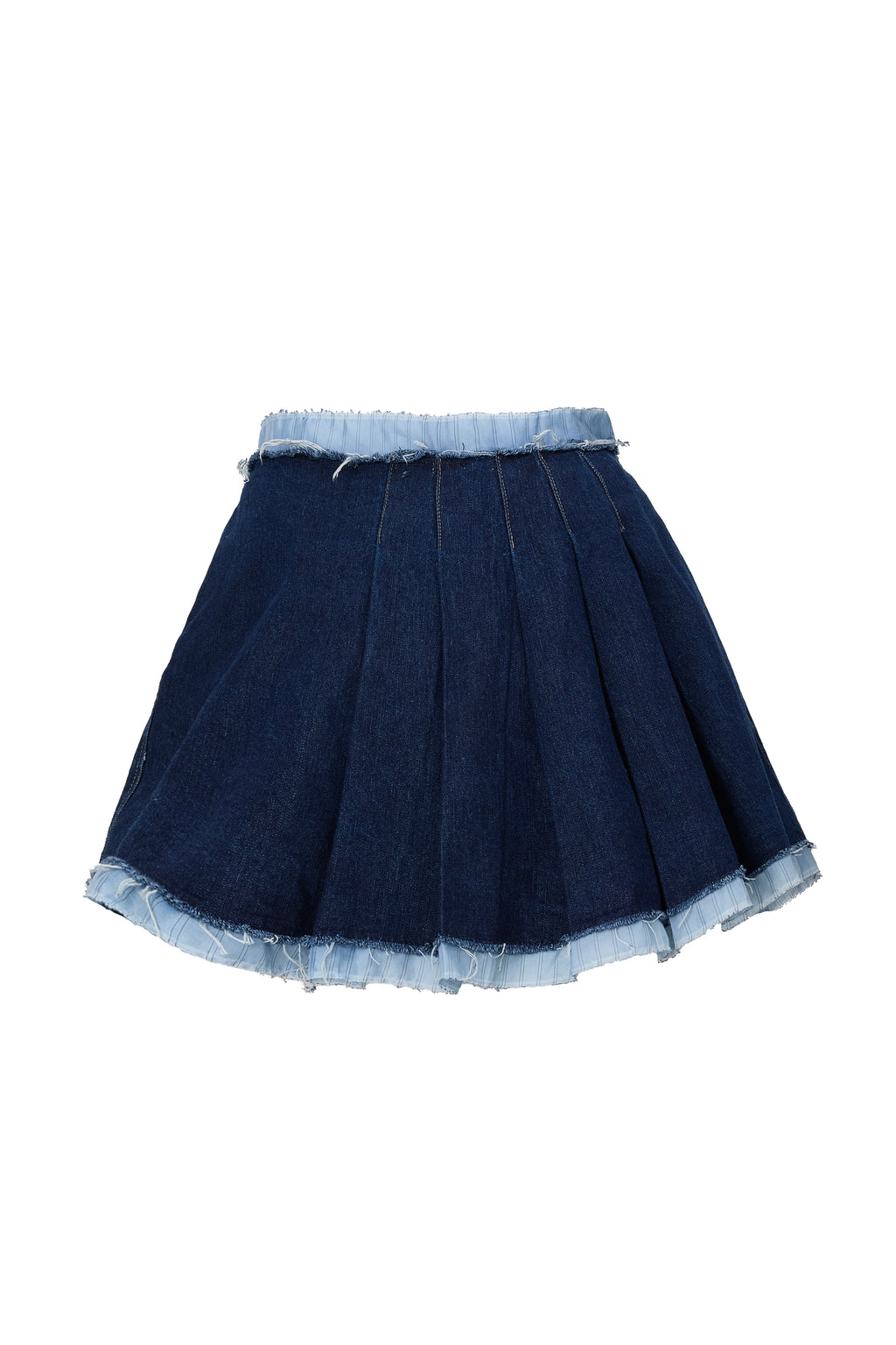 Fusta Mini Denim cu Buzunare
