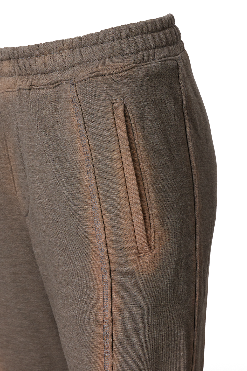 Pantaloni Maro cu Talie Elastica Prespalati