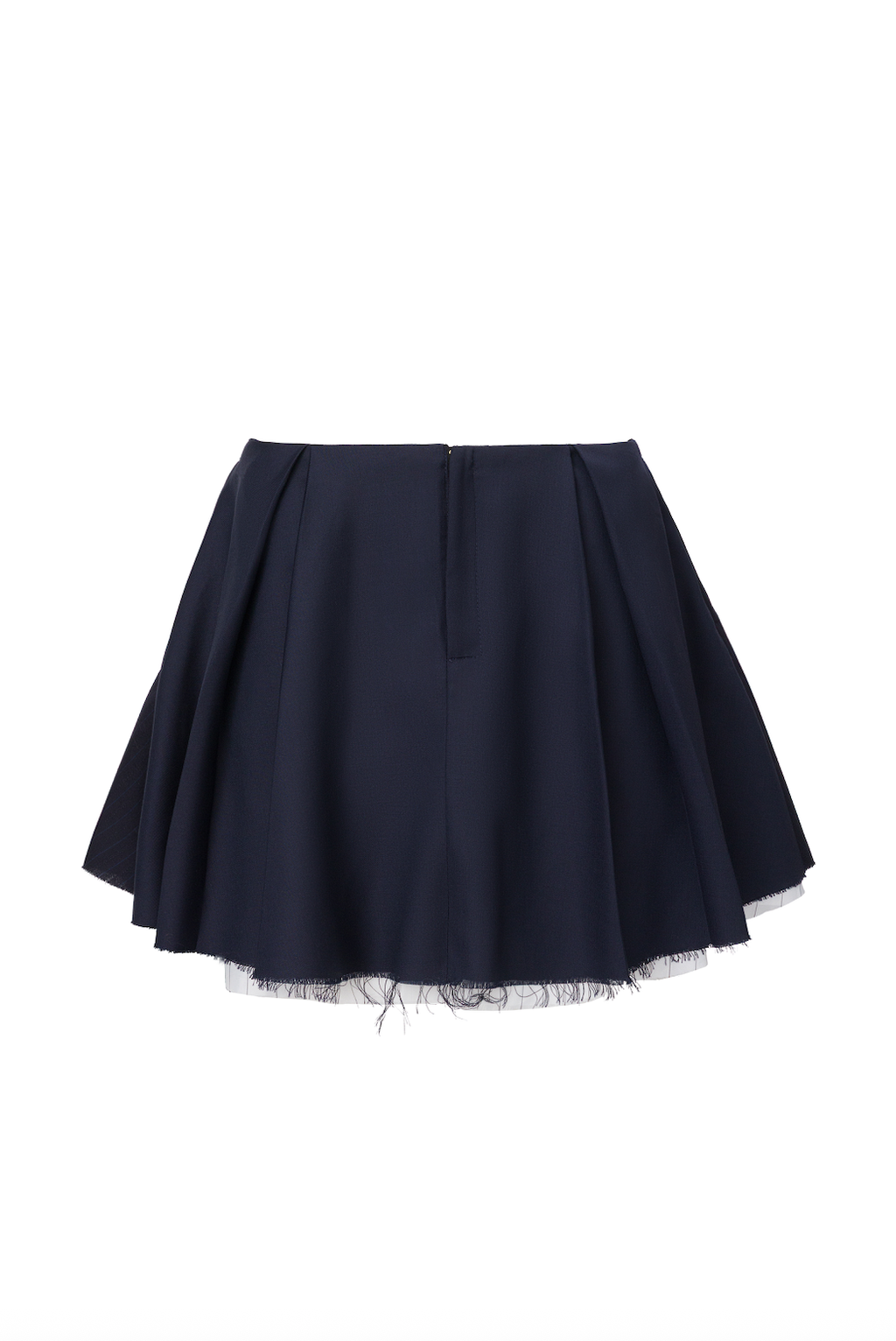 Fusta Mini cu Pliuri Nefinisata