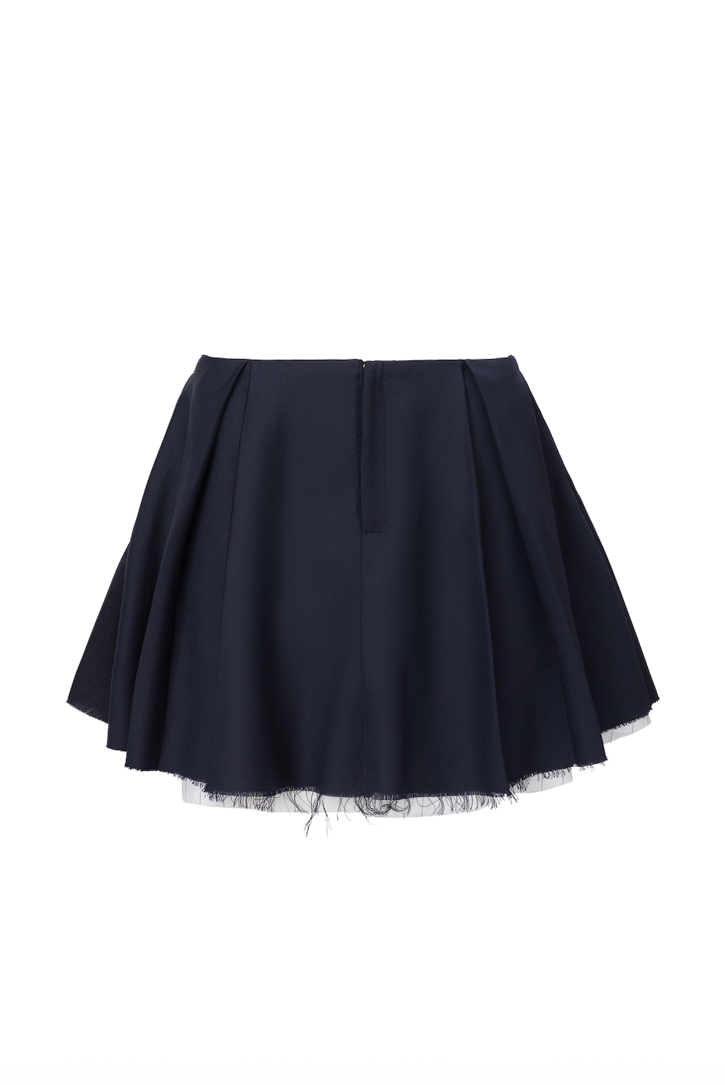 Fusta Mini cu Pliuri Nefinisata