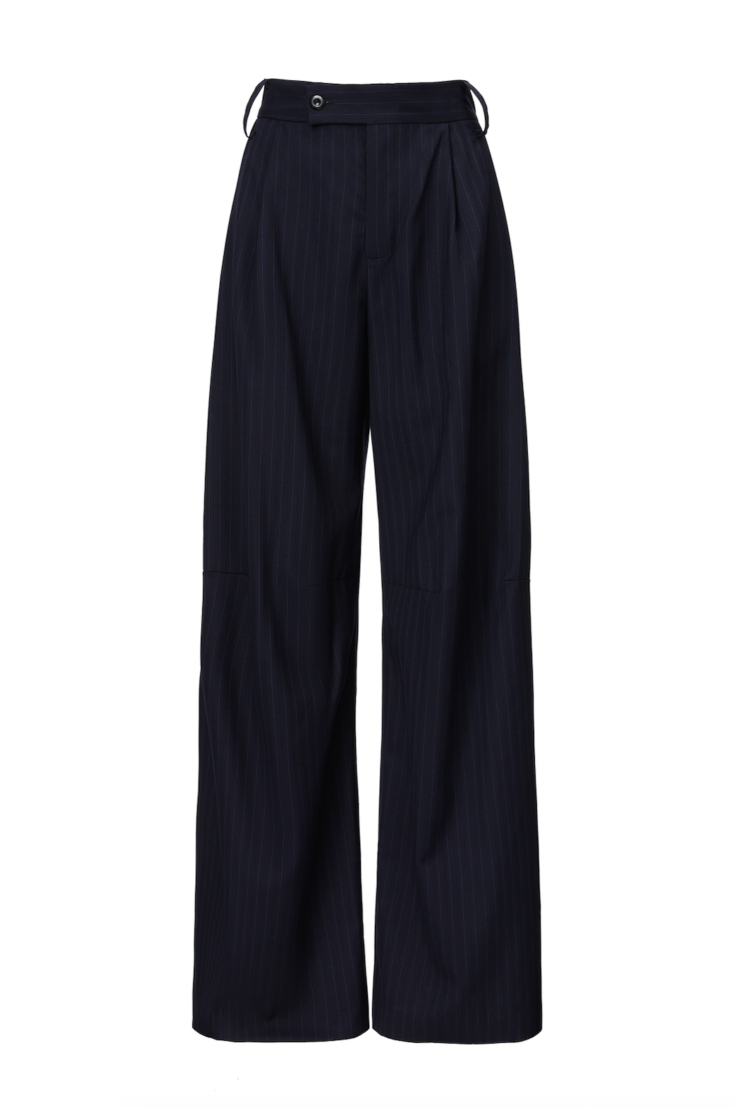 Pantaloni Largi  cu Talie Inalta