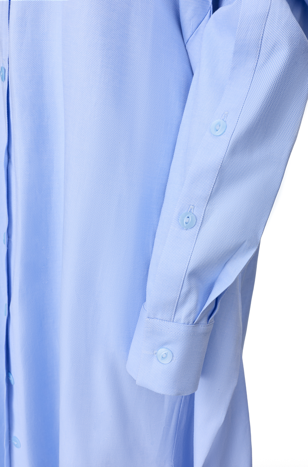 Rochie Stil Camasa Albastra