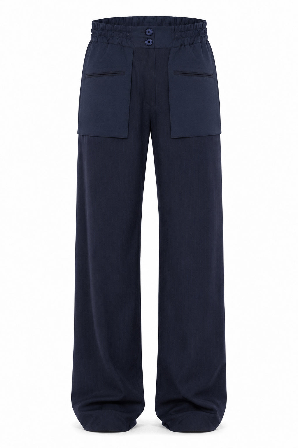 Pantaloni Lejeri cu Talie Elastica